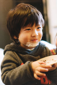 Portrait of cute baby boy