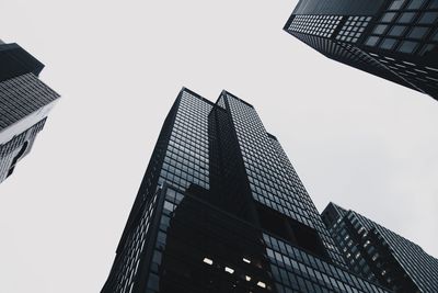 Low angle view of modern building