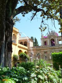 Low angle view of a temple