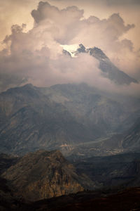 Annapurna circuit in nepal taken in may 2022