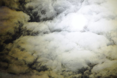 Low angle view of sky