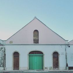 Exterior of church