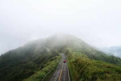 Scenic view of mountains