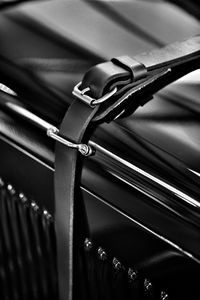 Close-up of vintage car