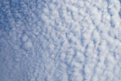 Low angle view of clouds in sky