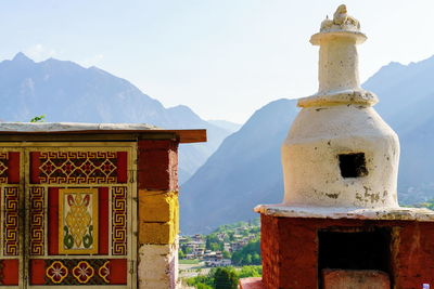 Traditional building against sky