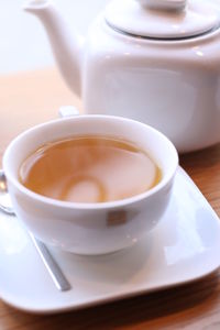 Close-up of coffee cup