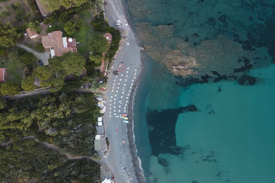 Aerial view of