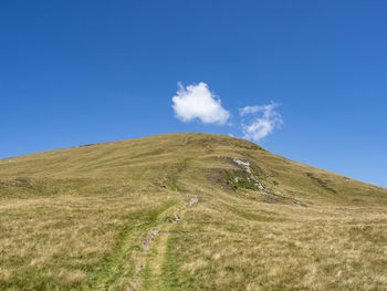 Landscape of mount bregagno in lake como alps