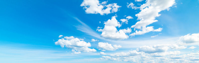 Low angle view of clouds in sky