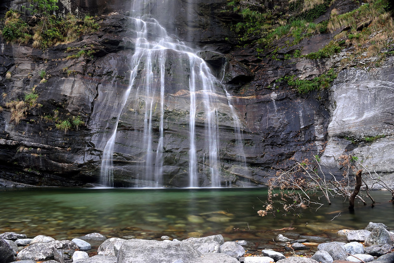 WATERFALL IN FOREST