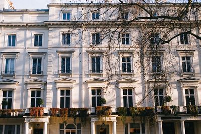 Low angle view of building in city