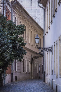 Street amidst buildings in city