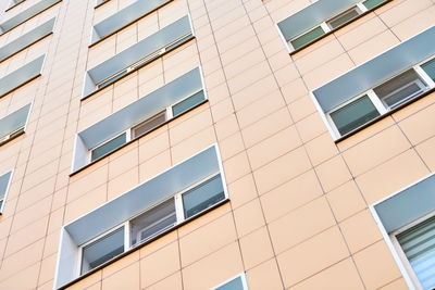 Low angle view of modern building