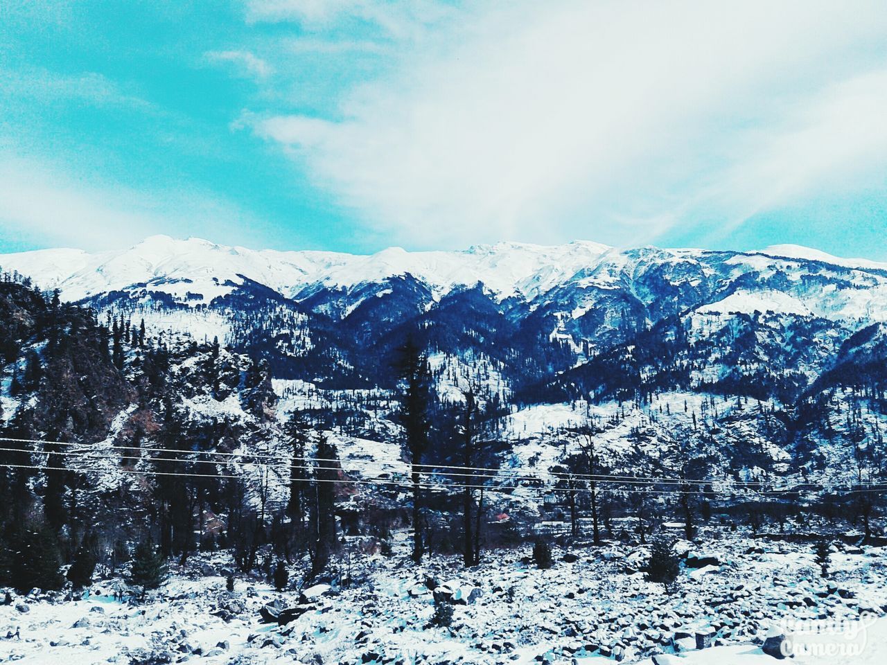 snow, winter, cold temperature, season, mountain, weather, covering, architecture, built structure, sky, snowcapped mountain, building exterior, mountain range, white color, frozen, tranquil scene, landscape, tranquility, nature, scenics