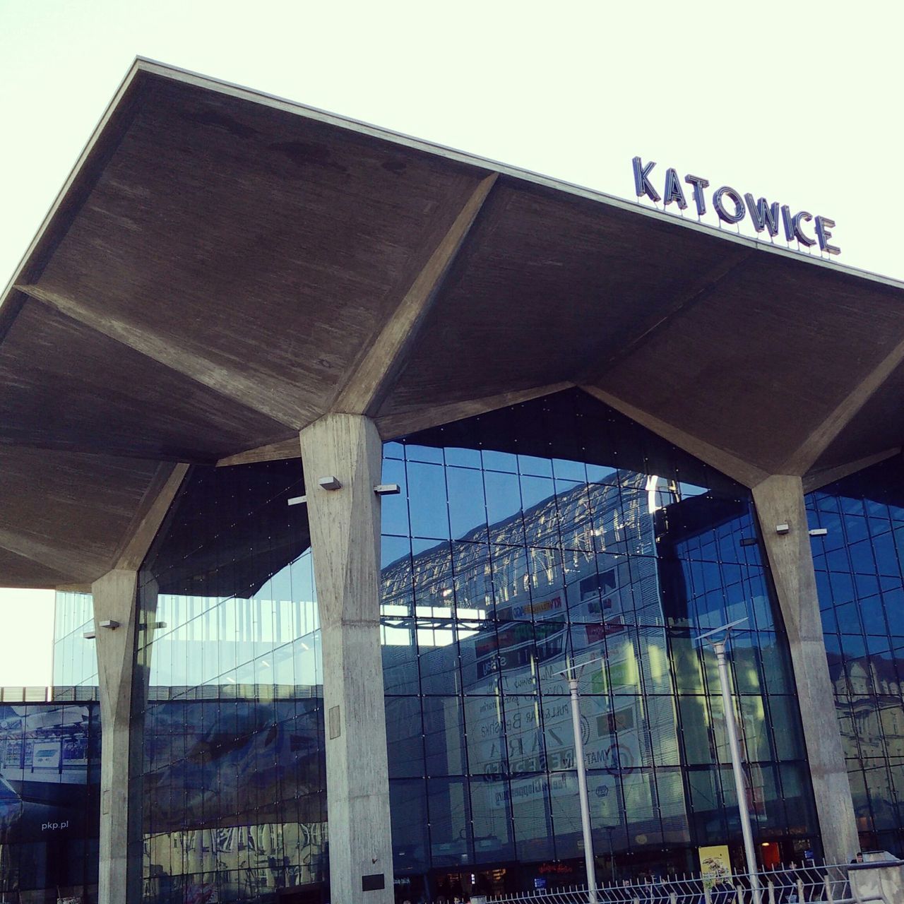 New train station in Katowice