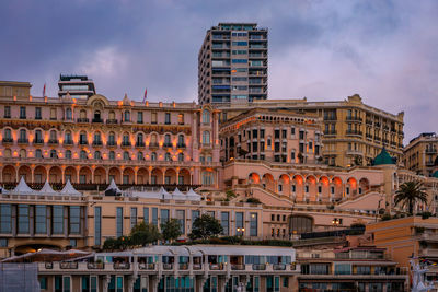 Buildings in city