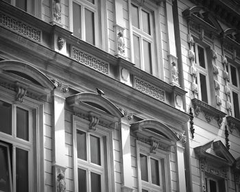 Close-up of windows on wall