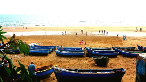 Scenic view of beach