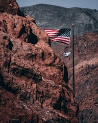 Scenic view of mountain range