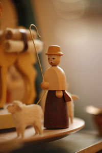 Close-up of stuffed toy on table