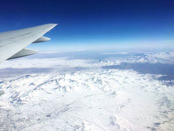 Aerial view of landscape against sky