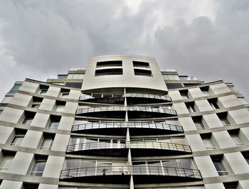 Low angle view of building against sky