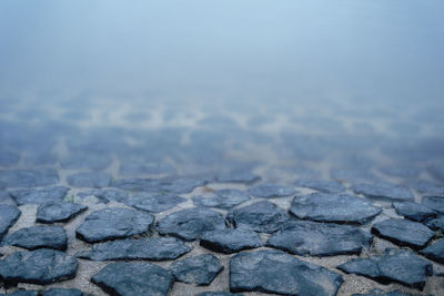 Full frame shot of cracked land