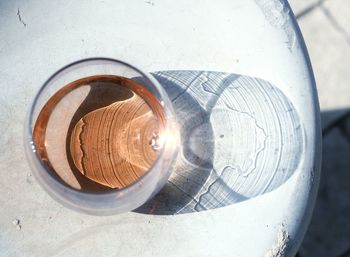 Close-up of object on wall