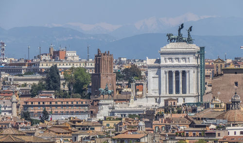 Buildings in city