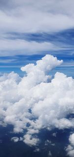 Low angle view of clouds in sky