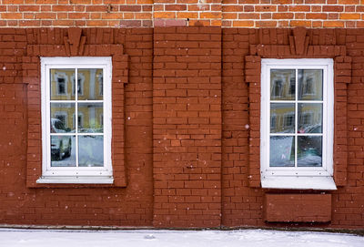 Window of building