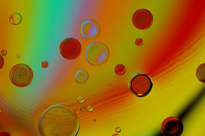 Full frame shot of bubbles