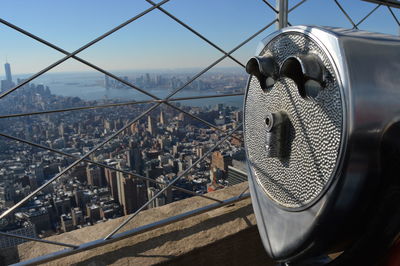 Close-up of cityscape