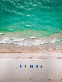 Scenic view of sea shore