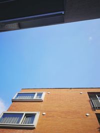 Low angle view of building against sky