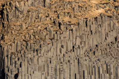 Full frame shot of rock formation