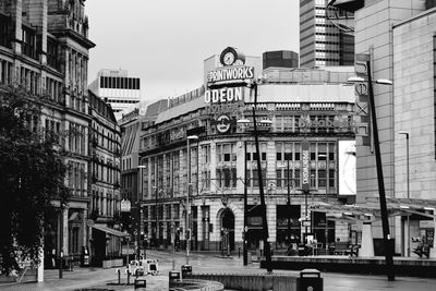 Buildings in city