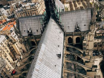 High angle view of cityscape