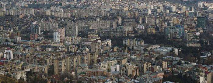 Aerial view of city