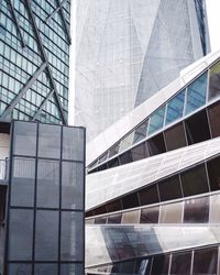 Low angle view of modern building