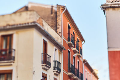 Low angle view of building against sky