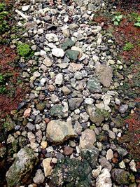 Full frame of rocks