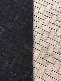 Full frame shot of paving stone