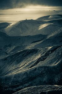 View of volcanic landscape