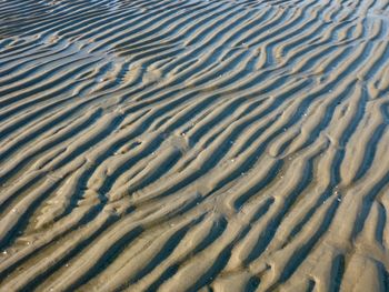 Full frame shot of sandy beach