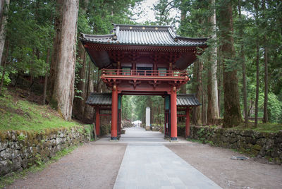 Footpath leading to building