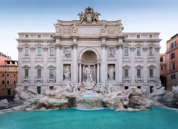 Trevi fountain in rome