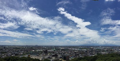 Aerial view of cityscape