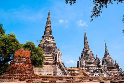 Temple against sky